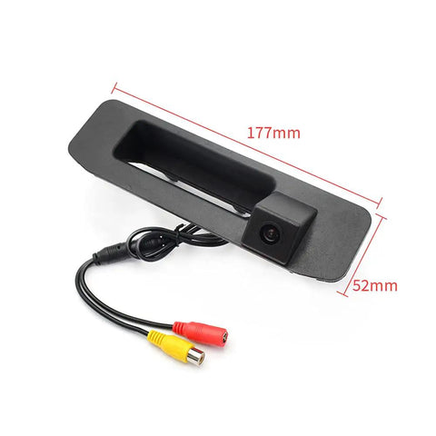 Built Like A Tank HD Rear View Trunk Handle With Fish Eye Night Vision Backup Parking Camera Waterproof Ip68 Super Wide Angle Plug And Play Vehicle Fitment For Mercedes Benz Glk Glc Gla Gle Models