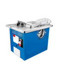Heavy Duty Portable Table Saw Station With Slick Dustless Operation And 1100 Watt Motor for precision cuts and woodworking tasks.