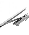 Heavy Duty Door Closer With Hydraulic Buffer Adjustable Speed For 60 Kg To 80 Kg Doors Mute Soft Closing Aluminum Alloy Hardware