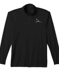 High Performance Powered Paragliding Quarter Zip Top for Paramotor Enthusiasts Dope Moisture Wicking Polyester with UPF 50
