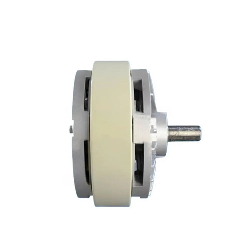 Side view of 1.2 Kg Magnetic Powder Brake for Single Axis Machinery showing durable construction and stable operation.