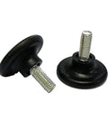 Heavy Duty Adjustable Leveling Feet For Tables, Chairs, And Sofas 8 Pack Iron And Plastic Construction M6 M8 Threaded Feet