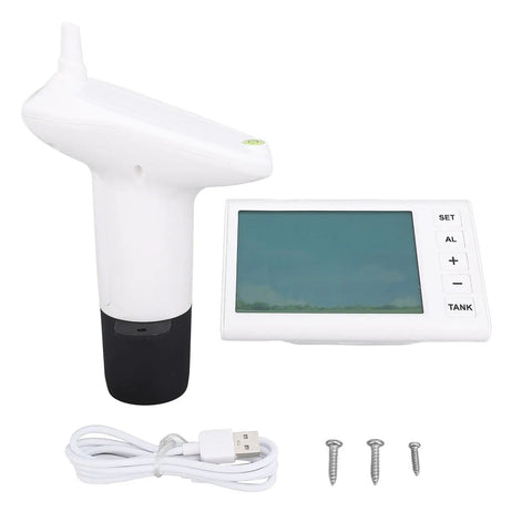 IP65 Water Level Sensor With Ultrasonic Technology Digital Liquid Depth Transmitter For Monitoring Boxes with components