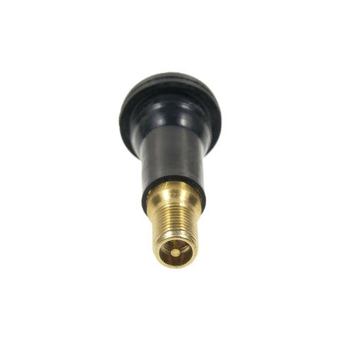 TPMS valve stem kit for Subaru Forester, brass threaded valve with black plastic body