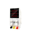 Adjustable DC Power Supply 0 To 30V 0 To 10A With Rock Solid Output And Low Ripple Built In Overvoltage Overcurrent Short Circuit And Overheat Protections Durable Case With Heat Dissipation Vents For Safe Lab Or DIY Projects. front view
