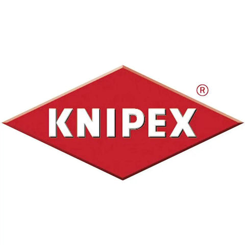 Red and white Knipex logo featuring the brand name in bold letters.