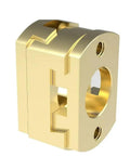 Cool 18Mm Brass Oldham Coupling For Z Axis Upgrade Fits Ender 3 V2 Cr10 Pro And Prusa T8 Screw 3D Printer Parts For Smooth Prints brass coupling