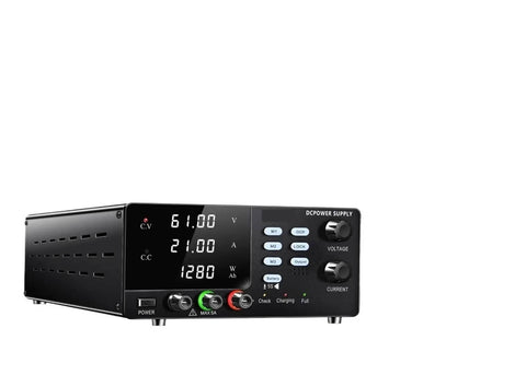 Adjustable Lab DC Power Supply Switching Regulator Dual Output 30V 20A And 15V 60A 900W 220V Input Low Ripple Built In Fan front view
