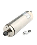 Heavy Duty 1500W Water Cooled CNC Spindle With Constant Torque And 80mm Diameter High Speed Motor on a white background.