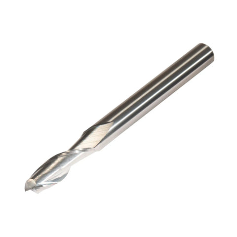 Pro Level Upcut Spiral Router Bit Featuring Solid Carbide Construction And A Quarter Inch Shank for precise woodworking cuts.