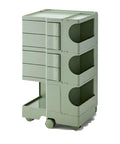 Multipurpose Utility Storage Cart Featuring Smooth 360 Degree Rolling Wheels Sleek Abs Plastic Organizer Slick Green Finish Easy To Clean Heavy Duty Shelf For Living Room Bedroom Spaces Vibing Up Your Daily Routine.