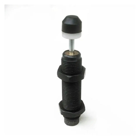 Tough As Nails Hydraulic Shock Absorber With A Precise M12 X 1.0 Compensation Buffer, industrial black shock dampener.