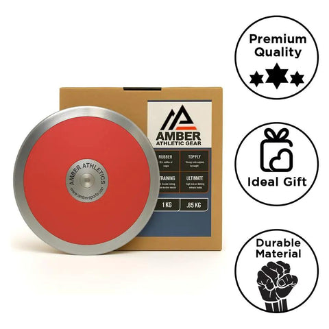 70 Percent Rim Weight Discus With Galvanized Steel Rim And ABS Plates Pro Grade Balance For Consistent Throws 0.85 Kg Boxed