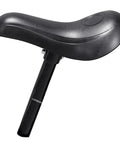 Replacement Kids Balance Bike Seat With 22.2mm Seatpost 19cm Length Black Padded Saddle For Comfy Rides On 12 To 14 Inch Bikes