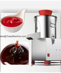 Dry And Wet Grain Grinder Machine Electric Flour Mill Pulverizer for soybeans with dual grinding modes and stainless steel body.