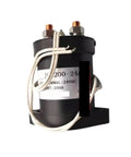 Professional Grade Heavy Duty 200A High Voltage Dc Contactor Relay Featuring Zero Hassle Wiring For Ev Charging Stations And Solar Battery Management Units, showing wiring and terminals.