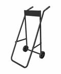 Outboard Boat Motor Stand On Wheels Heavy Duty Steel Engine Cart For Repair Maintenance And Storage, sturdy steel frame with wheels