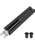 Tail Vise For Workbench With 0-110mm Stroke And 20mm Table Hole Aluminum Alloy Woodworking Vise With Quick Shift And Two Tenon Stopper Crank Wheel