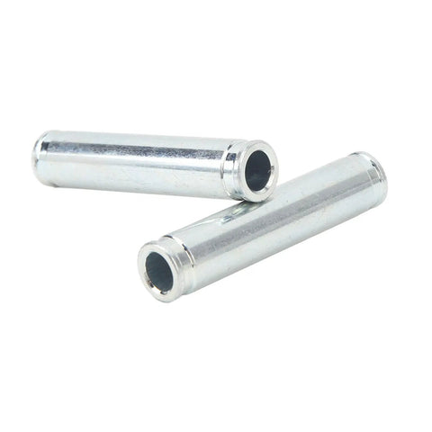 Slick Front Brake Caliper Slider Pins Guide Kit With Rubber Bushings For Jimny 1998-2023 Direct Replacement Metal And Rubber Pins Set 78mm Length 62mm Duct, two silver guide pins
