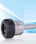 Heavy Duty ER40 Collet Chuck Holder With MT2 Morse Taper Shank For CNC Lathe M10 Clamp Carbon Steel Hardened And Ground