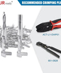 Grab This JRready Weather Pack Terminals Kit With 30 Dandy Pairs Of Brass Pins And Sockets For 18 To 14 AWG Cables Plus Cable Seals And Plugs Galore For Super Tough Sealed Automotive Wiring Jobs That Actually Last Out There. Brass Weather Pack terminals and recommended crimping pliers