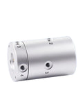 Straight Up Heavy Duty Low Torque Rotary Joint Seal For Pneumatic Cylinders MQRF16-M5 is a metal rotary joint seal with numbered ports.