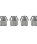Ultra Lightweight Titanium Lug Nuts 12 Point Stud Lock For M12 And M14 Wheels Open End 20 Pack Aerospace Grade GR5 6AL4V