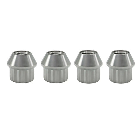 Ultra Lightweight Titanium Lug Nuts 12 Point Stud Lock For M12 And M14 Wheels Open End 20 Pack Aerospace Grade GR5 6AL4V