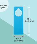 DIY Foam Door Hangers Kit Pack Of 24 EVA Foam Door Decor Hang Tags 3.25 By 9.5 Inches In 8 Colors for Kids Projects