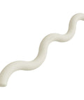 Curved ivory finish of Weighted Body Bar For Your Home Gym Grind - All In One Barbell For Squats, Deadlifts, Curls, Presses And Full Body Workouts