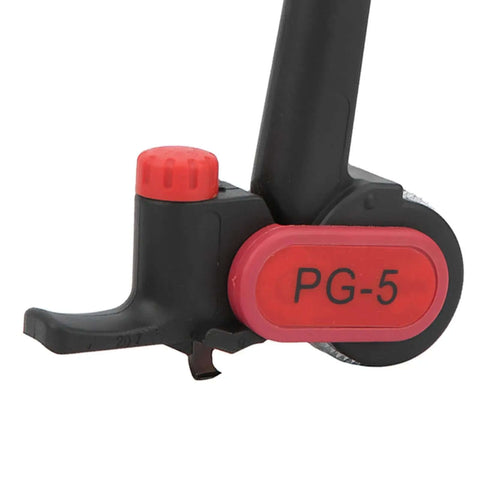 Close-up of Cable Stripper Cutter With 5mm Adjustable Depth And Replaceable Blades 25mm Wire Stripping Tool featuring red component