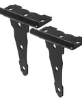 Heavy Duty Iron Gate Hinges 2 Pack For T Shaped Mounting In Matte Black Farmhouse Style Doors And Windows Built Tough For Sturdy Support Decorative Shed Gate Hardware That Keeps Your Doors Secure And Stylish angled view
