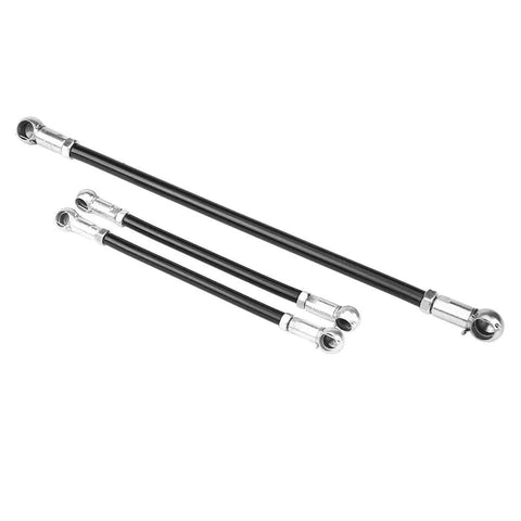 Direct Swap Transmission Linkage Set For 106 And Saxo, Aircraft Grade Aluminum, 3 Pieces, Tough Wear Proof Shift Rods, Lightweight Easy Install, Snappy Shifts For 1991 To 2003 Auto Repairs And DIYers, 3-piece linkage rods