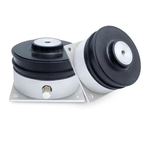 Heavy Duty Air Spring Vibration Isolator Silences Low Frequency Jitter For Cmm Machines And Lab Benches seamless design with black rubber.