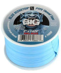 Image of a roll of 2 Inch PTFE Thread Seal Tape featuring a blue monster logo on the label, for plumbing fittings and leak-proof seals.
