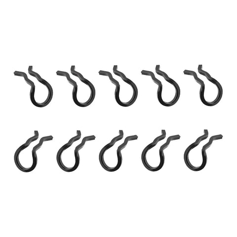 Must Have Premium Stainless Steel Brake Pad Caliper Repair Kit with Spring Clips For Your Bike Disc Brakes Durable Cotter Pin Fix And Smooth Riding, 10 clips