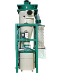 Heavy Duty 5 HP 3 Phase Cyclone Dust Collector With 55 Gallon Steel Drum And 215 Sq Ft Filter Surface For Industrial Woodworking