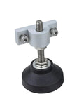 Adjustable Foot Pad Mounting Kit for 2020 3030 4040 Aluminum Profiles Caster Wheel Connector and Fixed Corner Bracket Set detail