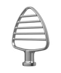 Flat Beater Attachment For 4.5 To 5 Quart Tilt Head Stand Mixers Replacement Pastry Beater For Creamy Batters Grey Stainless Steel