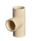 Ten Pack Three Quarter Inch CPVC Tee Pipe Fittings Slip To Slip Socket To Socket For DIY Home Plumbing Hot And Cold Water System