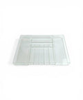 Expandable Clear Acrylic Drawer Organizer So Handy Fitting 12 To 23 Inch Drawers With Built In Compartments Modular Storage Tray