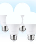 Universal Garage Door Opener LED Light Bulb 4 Pack 1700 Lumen 15W A19 Equivalent 100W 120V E26 Base 5000K Daylight