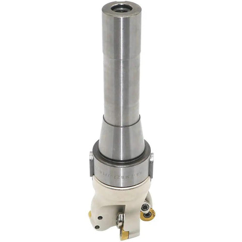 Rock Solid Shop Grade Face Mill Cutter Holder Loaded With Hard Alloy Carbide Inserts And Spanners For Beast Mode Roughing Jobs On Industrial Milling Machines
