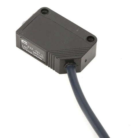 Infrared Sensor DC 12 To 24V NPN Output Proximity Switch with cable for industrial automation, close-up view