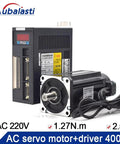 Aubalasti 400W AC servo motor and driver kit; black motor with drive unit, 220V