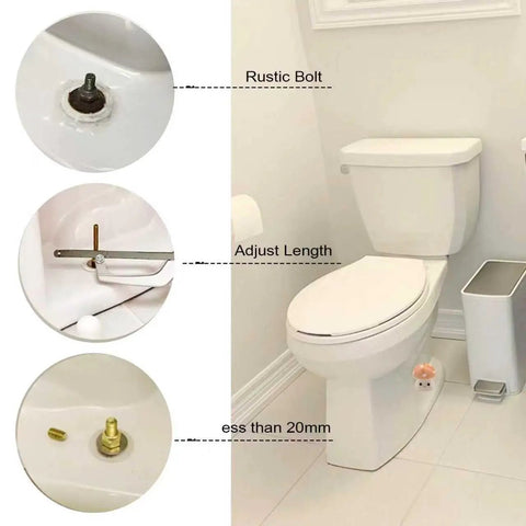Super Dope Ceramic Toilet Bolt Covers That Straight Up Fix Your Bathroom Vibe With Charming Pink Mushroom Flange Caps and a rustic toilet bolt assembly.