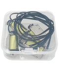 4 Pack 12V DC Push Pull Solenoid Valve Micro Magnetic Linear Actuator With 4mm Stroke in plastic case