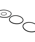 Heavy Duty Hydraulic Cylinder Seal Kit For Bush Hog Front End Loader M300 And Two And A Quarter Inch Cylinder With One And A Half Inch Rod Fits 2426QT 2427QT 2446QT 2447QT Mid Mount Loader Rebuild Kit, black seals