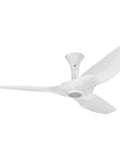 52 Inch Smart Indoor Ceiling Fan With Low Profile Setup And SenseME Smart Control Featuring Slick White Blades and Ultra Quiet Permanent Magnet Motor.