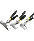 Sheet Metal Bending Pliers Hand Seamer Pro Grade Wide Jaw For 80mm Elbow And 150mm Straight Bends, ergonomic grip, three sizes